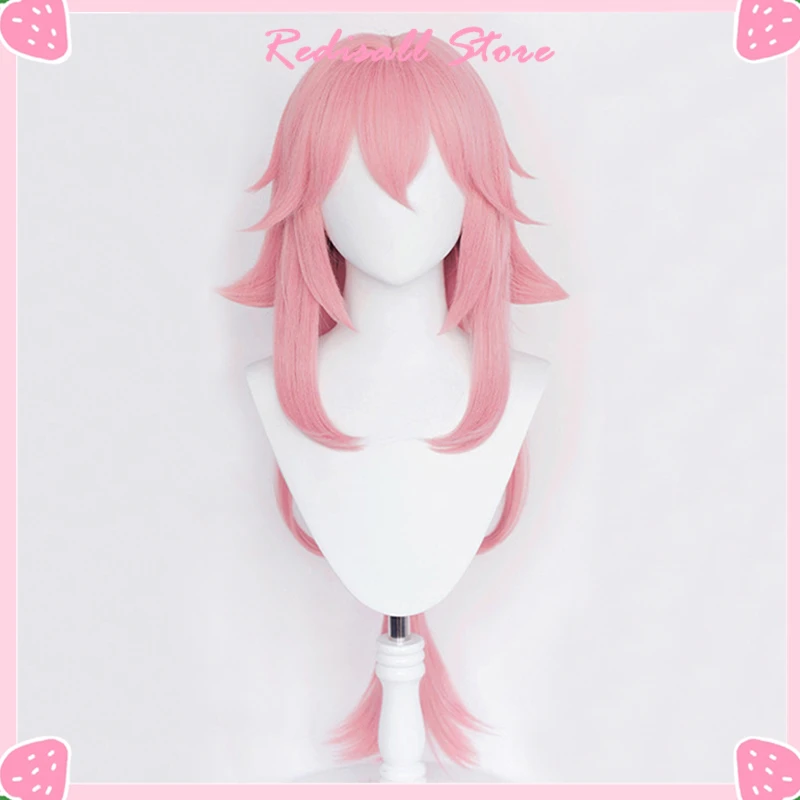 Game Cosplay Props Cosplay Wig Yae Miko Wig Cosplay Ears Tail Wand