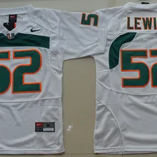 Горячая Распродажа, Майями ураганес Рэй Льюис 52 горячая Распродажа-белый размер S, M, L, XL Джерси