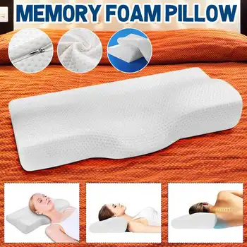 

Memory Foam Bedding Pillow Neck protection Slow Rebound Memory Foam Butterfly Shaped Pillow Health Cervical Neck size in 50*30CM