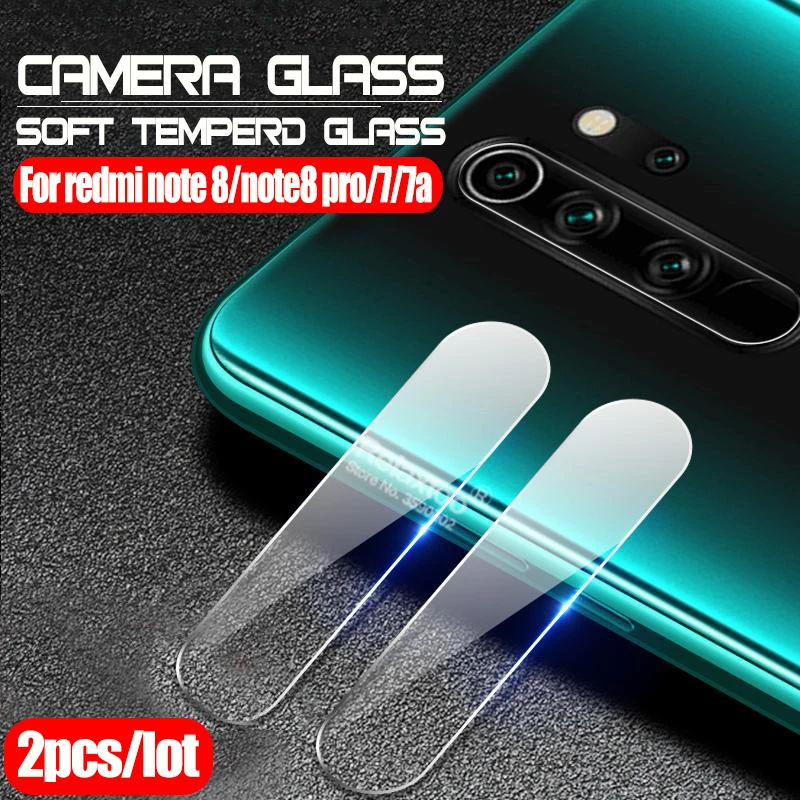 

2pcs/lot Camera lens protective Glass redmi note 8 pro screen protector on For xiaomi redmi note 7 7a tempered Glas safety Film