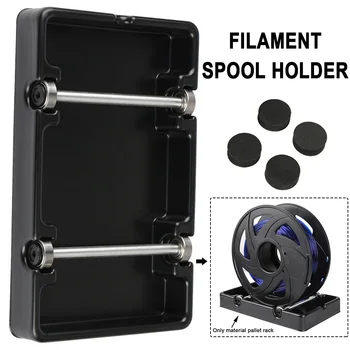 

Material Tray Supplies Office Durable 95mm 3D Printer Rack Filament Spool Holder Black Countertop For Prusa I3 MK2.5S MK3S MMU2S
