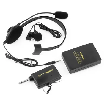 

VHF Stage Wireless Lavalier Lapel Headset Microphone System Mic FM Transmitter