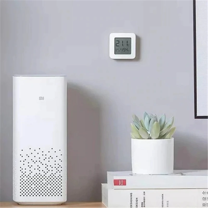 Умный Цифровой термометр Xiaomi Mijia с Bluetooth датчик температуры и влажности 2 ЖК экран