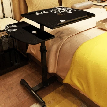 

Simple Fashion Mobile Lifting UP Down Notebook Desktop Comter Desk Folded Adjustable Learning Table Study Room