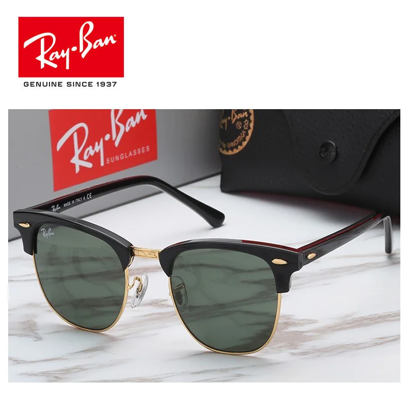 

2019 RayBan Polarized Sunglasses Men's Aviation Driving Shades Male Sun Glasses For Men Retro Women Gafas RayBan RB3016 Wayfarer