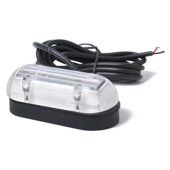 

6 Led Underwater Fishing Light 12V Boat Night Light Water Lighting Marine Boat Underwater Light