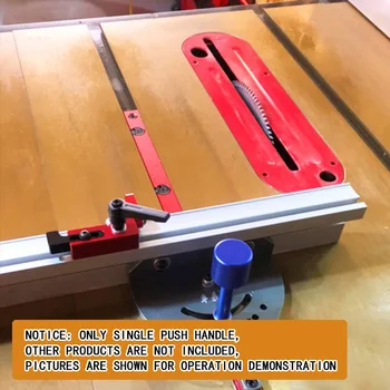 

Aluminum Metal Miter Gauge Table Saw Router Sawing Assy Ruler Household Tool New