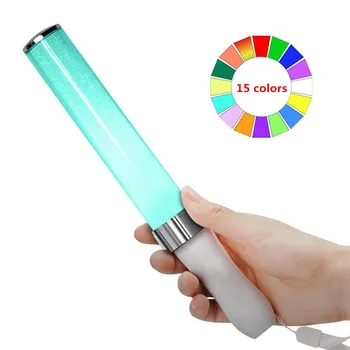 

15 Colors Vocal Concerts Glow Sticks LED Change Light Stick Party Wedding Magic Hot Camping Chemical Fluorescent