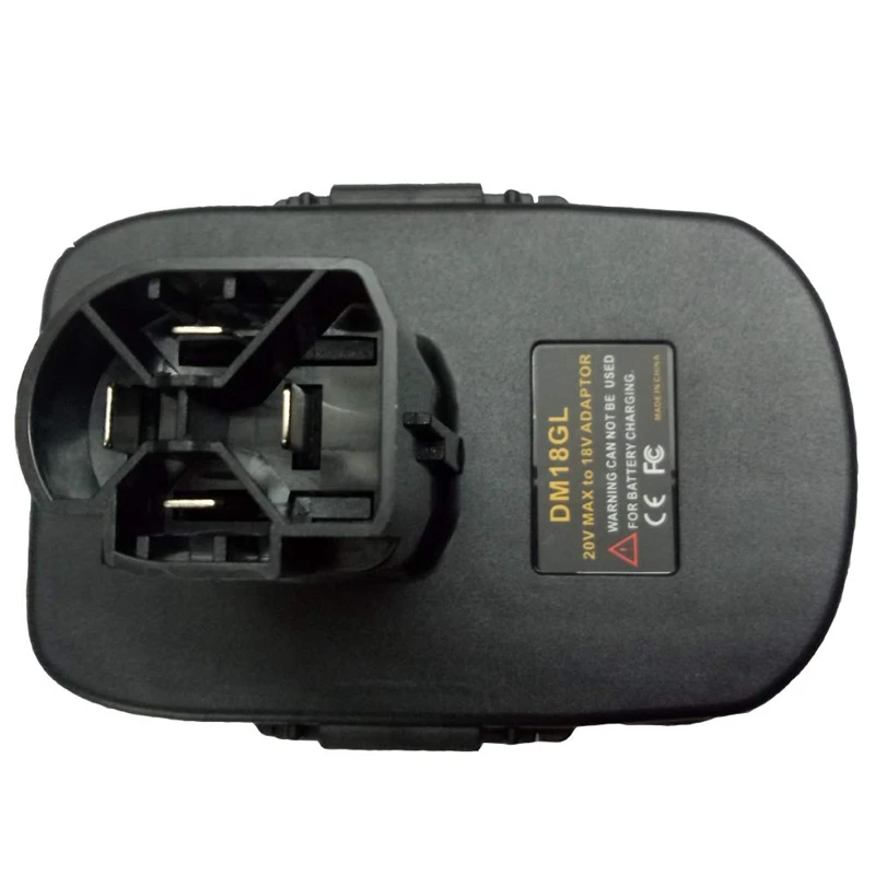Dm18Gl Батарея адаптер для Милуоки 18V и Dewalt 20V литиевая мастера 19 2 Никель вольт