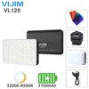 VIJIM VL120 8W 3200K-6500K Ultra Thin LED Video Light Pocket Fill Light With Soft Box Diffuser 6 RGB Color Filter Cold Shoe ► Photo 1/6