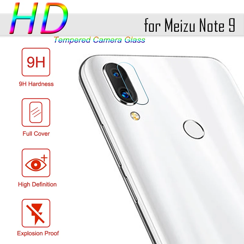 Защита объектива камеры для Meizu M5 M3S M3 M2 Note 8 9 стекло телефона 16X16 Plus 15 Lite Cristal Templado |
