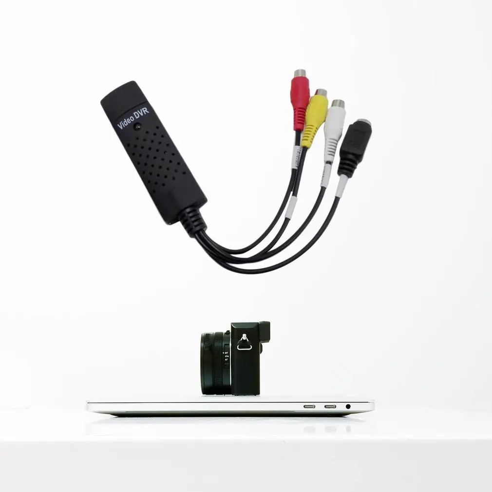 USB 2,0 конвертер для карт видеозахвата, адаптер для ПК, ТВ, аудио, DVD DVR VHS для окна 2000 для XP для Vista для Win 7