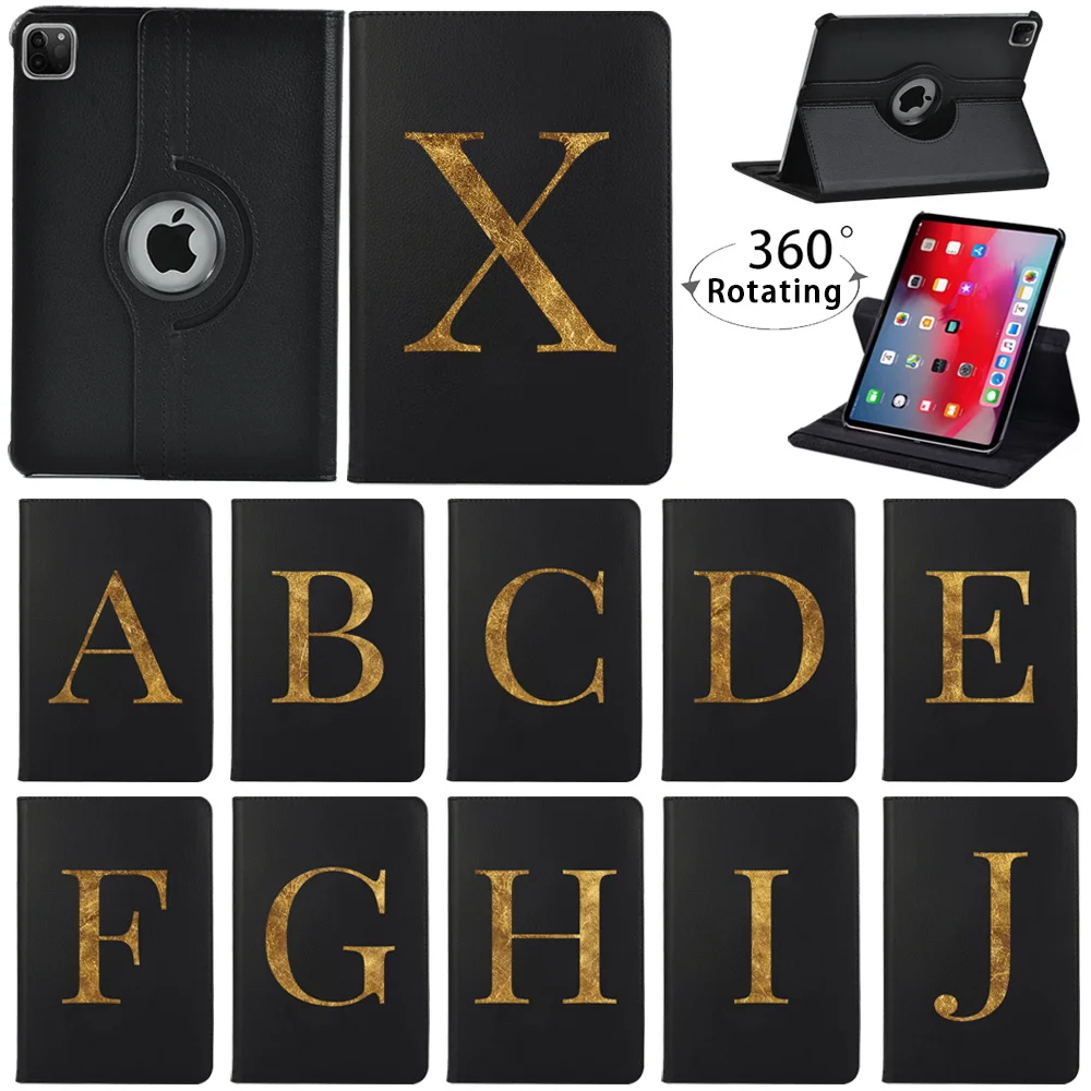 

Leather Stand Cover 360 Rotating Tablet Case for Apple IPad Pro 9.7"/Pro 10.5"/ Pro 11" 2018/2020 Protective Shell
