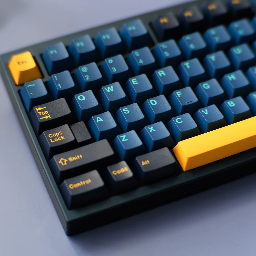 173 Keys GMK Nautilus Keycap Set Cherry Profile Double Shot Keycap For ...
