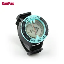 KANPAS Scuba diving compass / Dive compass / Compass sea navigation / Blue compass glow