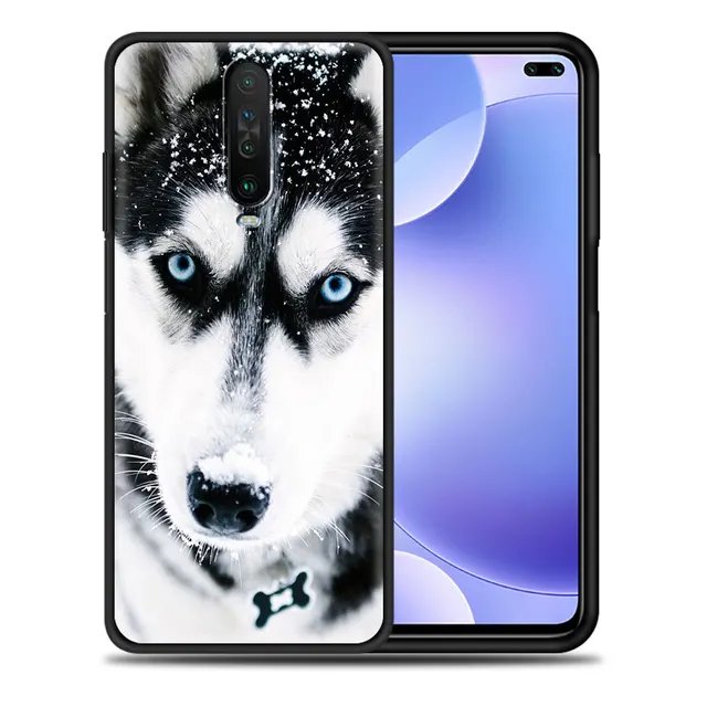 Alaskan Husky Dog Cute Puppy Boy Phone Case For Xiaomi Redmi Note 9S 9 8 10 Pro 8T 9C 9A 8A 7 K40 Silicone Smart Back Cover a10