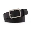 2022 2.8cm Wide Leather Waist Strap Belt Black Brown high quality Women Square Metal Buckle belts Ladies Female Belts for Jeans ► Photo 3/6