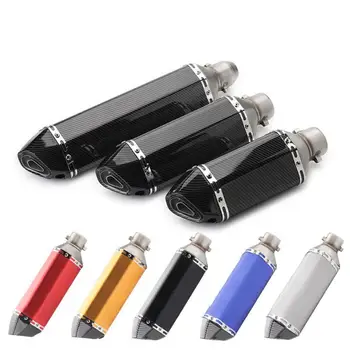 

Top Fashion Universal Motorcycle Stainless Steel Exhaust Pipe Motorcycle Muffler Exhaust System Rugged And Durable Dropshipping