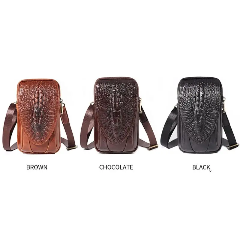 

Men Vintage Shoulder Bag Leather Satchel Small Handbag Crossbody Bags