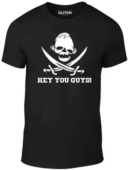 

Hey You Guys T-Shirt - Funny t shirt Pirate sloth parody joke skull The Goonies