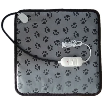 

Security Anti Bite Wear Resistant Bunny Pet Footprint Cat Heating Pad Electric Blanket Adjustable Temperature Mat Dog Waterproof