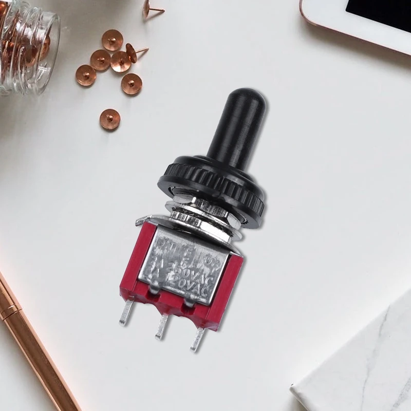 AC 250V 2A 120V 5A вкл/выкл/На Мгновенный SPDT тумблер с Водонепроницаемый загрузки