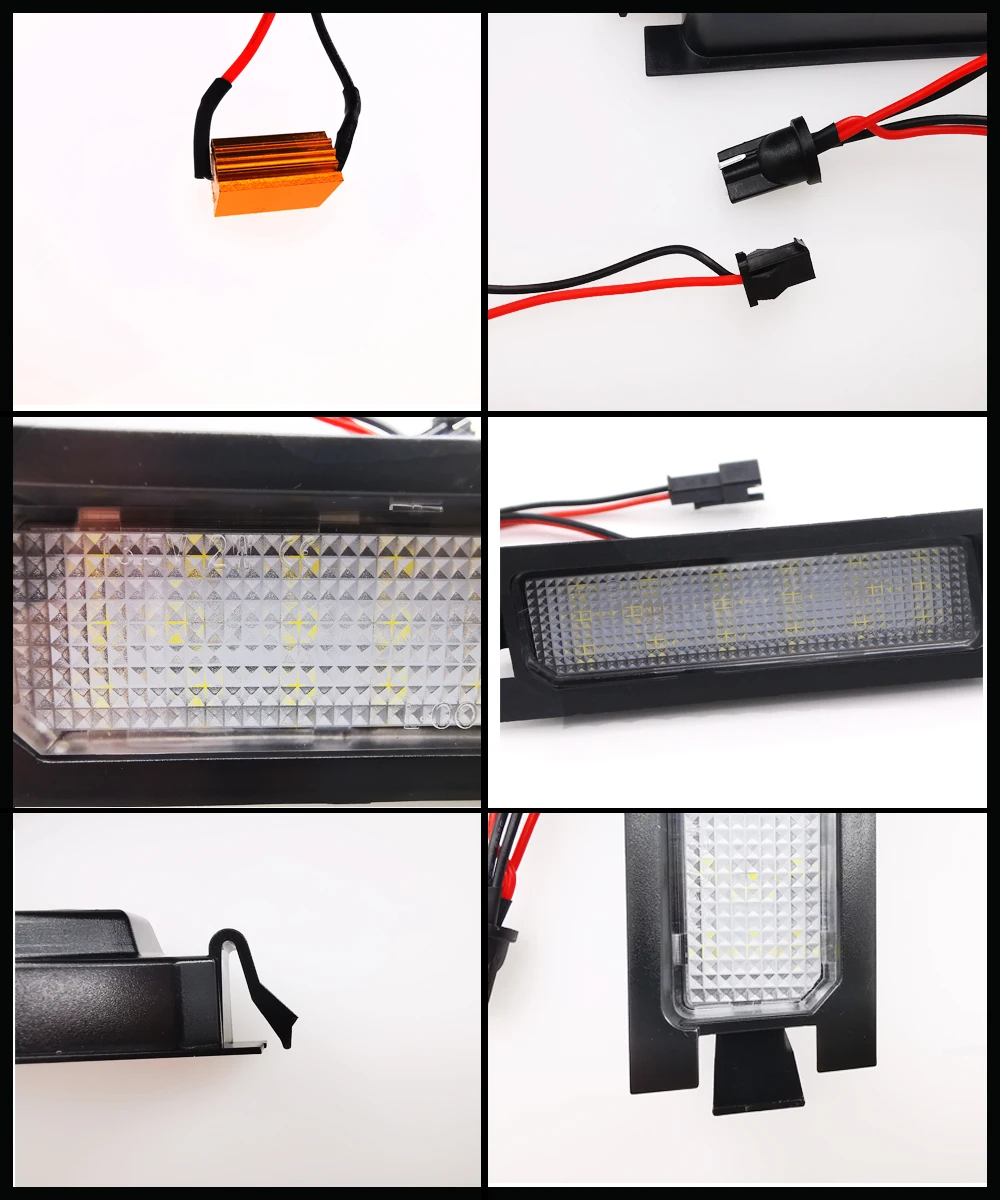 2 шт. Canbus 18SMD Led номерной знак светильник для hyundai I30(GD) CW 5D 2011-2019KIA PRO авто-Стайлинг