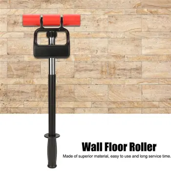 

1PCS Extendable Rubber Roller Floor Wall Wallpaper Carpet Flatten Tool Extendable Wall Roller