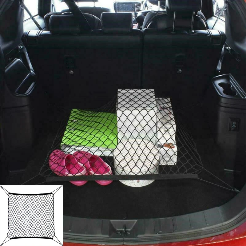 

Large Elastic Car Boot Net Van SUV Truck Mesh Netting Cargo Storage Organiser