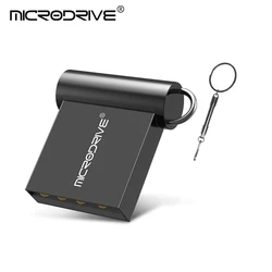 Compact Metal USB Flash Drive with Keychain - Multiple Storage Options Available - 4GB (Black)