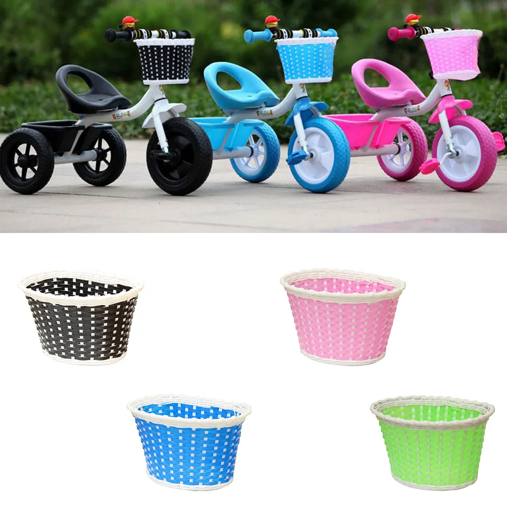 Bicycle Handcraft Waterproof Basket Bike Convenient Car Pattern Small Outdoor Gift Handlebar | Спорт и развлечения