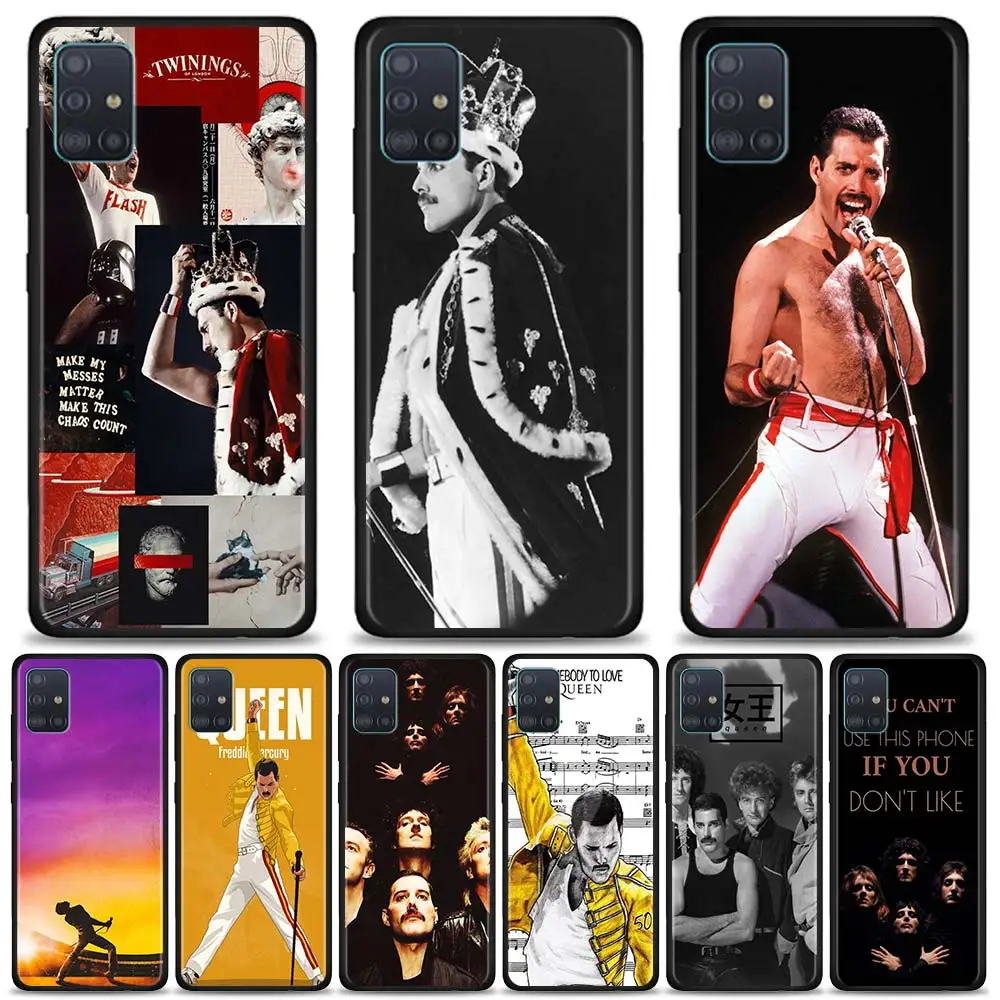 Phone Case For Samsung Galaxy A51 A71 5G A21s A11 A31 A41 A91 A72 A12 A02s Soft Silicon coque TPU Fundas Freddie Mercury Queen | Мобильные