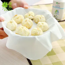 T 5093 техника хлопчатобумажная пряжа накладки для пароварки антипригарные манты на пару ткань отпариватель Марля дышащая Клетка ящик паровой ткани