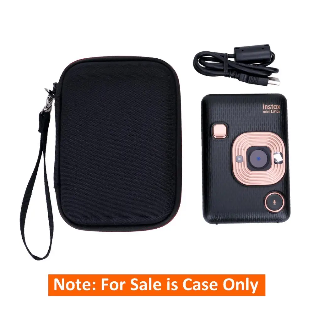 Tanie LTGEM EVA do przenoszenia na twardym etui na Instax Mini Liplay hybrydowy aparatu fotograficznego