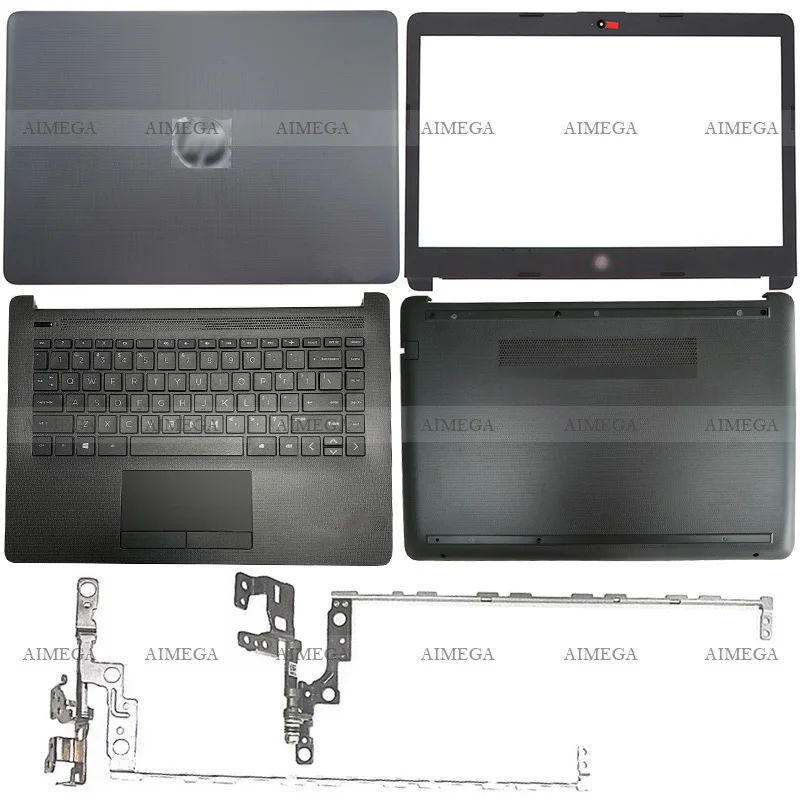 

Laptop LCD Back Cover/Front Bezel/Hinges/Palmrest/Bottom Case For HP 14-CM 14-CK 240 245 246 G7 L44056-001 L23491-001 L44057-001