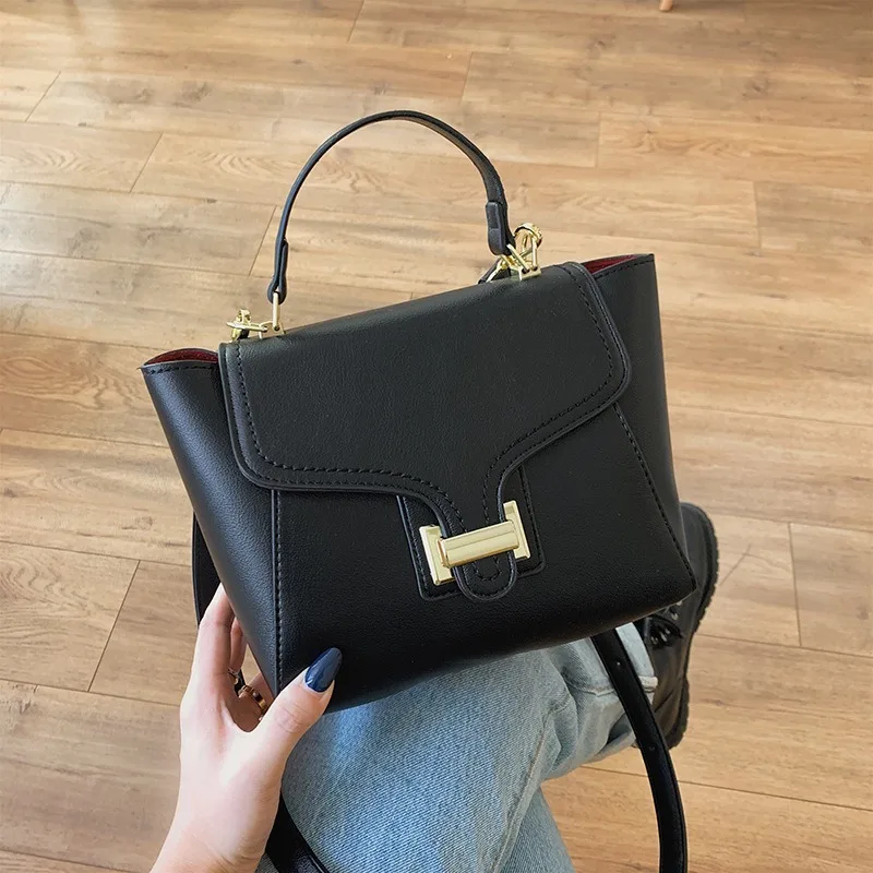 

High-quality Retro Ladies' Hit Color Handbags 2020new Fashion Net Red Handbags Korean Women's Shoulder Messenger Bags