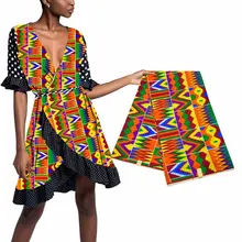 Kitenge красивые африканские восковые печатные ткани настоящий воск настоящий мягкий воск обертка Анкара, Африка java воск ткань полиэстер