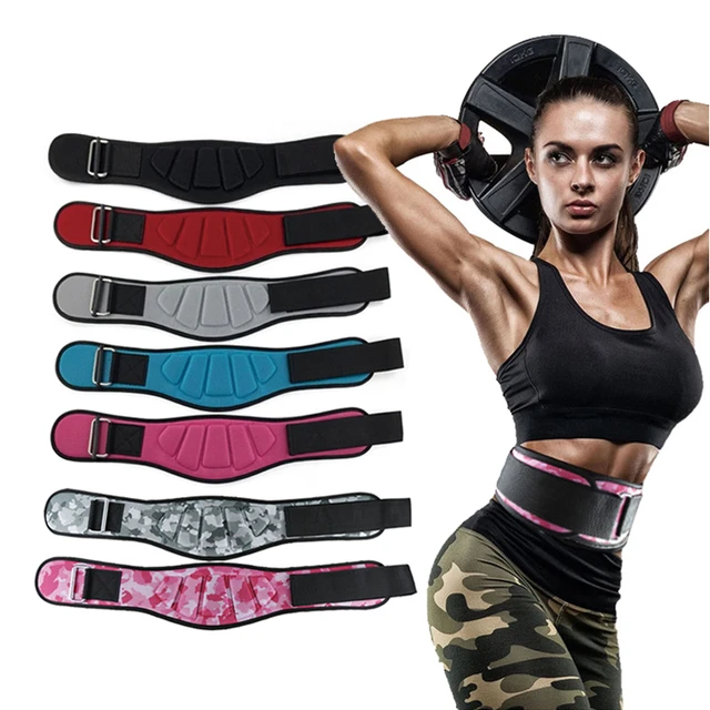 Cinturón de levantamiento de pesas para hombre y mujer, soporte de espalda  para entrenamiento de mancuernas, gimnasio, sentadillas, soporte de cintura  Powerlifting - AliExpress