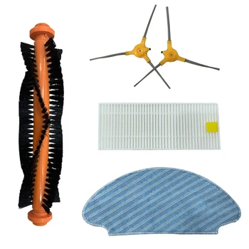 

Side Roller Brushes Filter Mop Cloth Kit For Isweep X3 Vacuum Cleaner Accessory Replacement Household