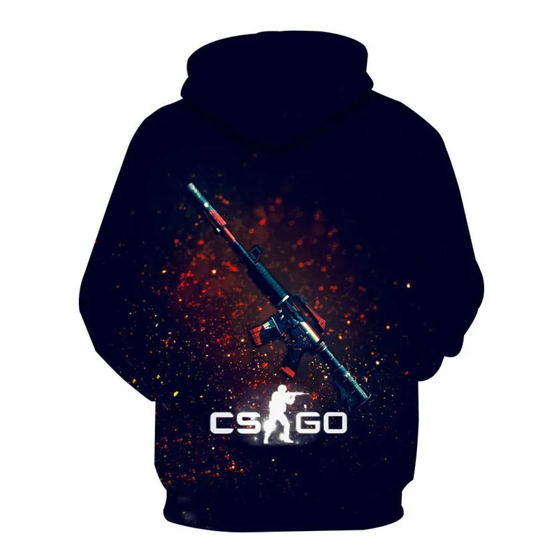 Крутая CS GO геймер Толстовка Counter Strike Global offency CSGO мужская толстовка с капюшоном, качественная брендовая одежда, забавная толстовка с 3d принтом