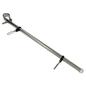 

Adjutable 14' Flag Pole Staff For 7/8' - 1' Rail Tube Boat Car RV Campers