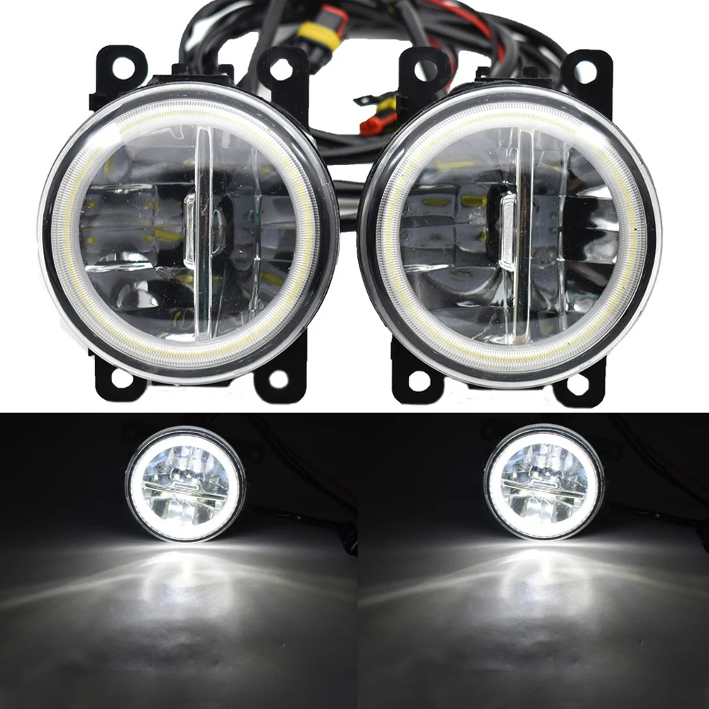 Led Angel Eye Foglight Daytime Running Lights For Fiat Ducato 250/290