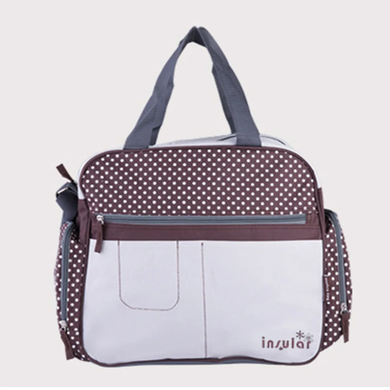 Baby Nappy Bags Fashion Diaper Bag Mother Shoulder Bag Maternity Mummy Handbag Large Capacity Waterproof Baby Stroller Bag