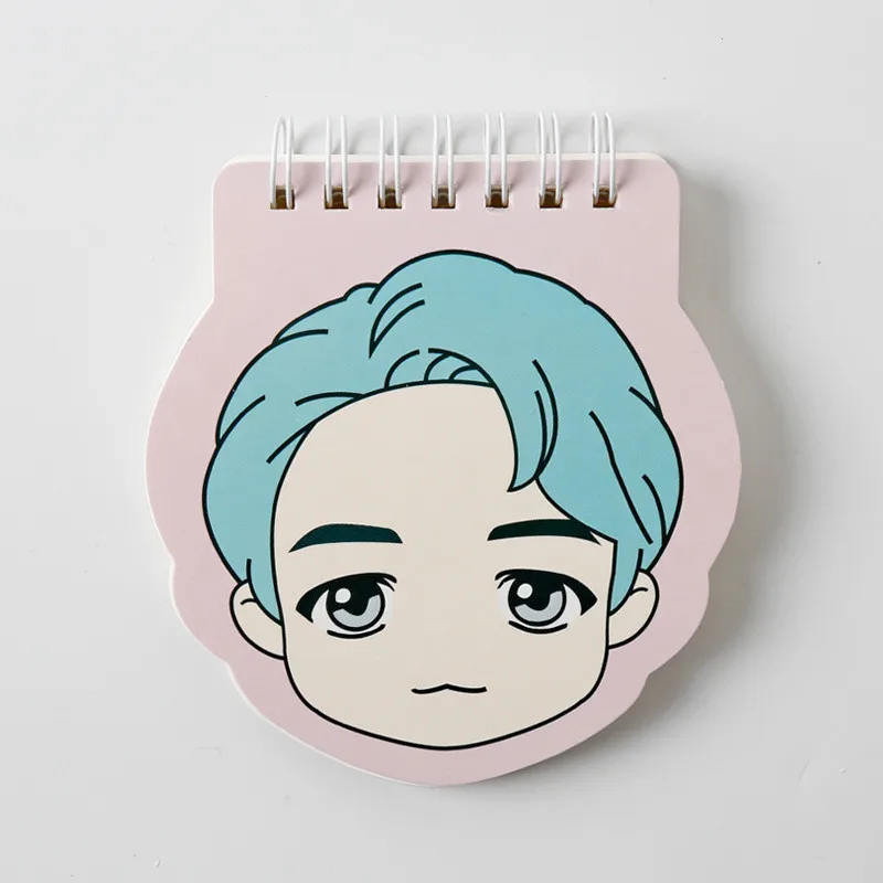 KPOP Bangtan мальчики 70 страниц аниме мультфильм катушка книга бумага Примечание Волшебный Магазин карта душа Persona JUNG KOOK JIMIN JIN SUGA FH245