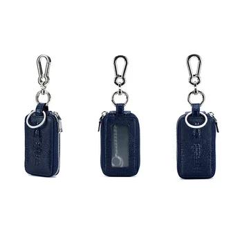 

Leather Men Key Wallet Car Key Bag Keys Holder Large Capacity Organizer Small Wallets Best Sale-WT