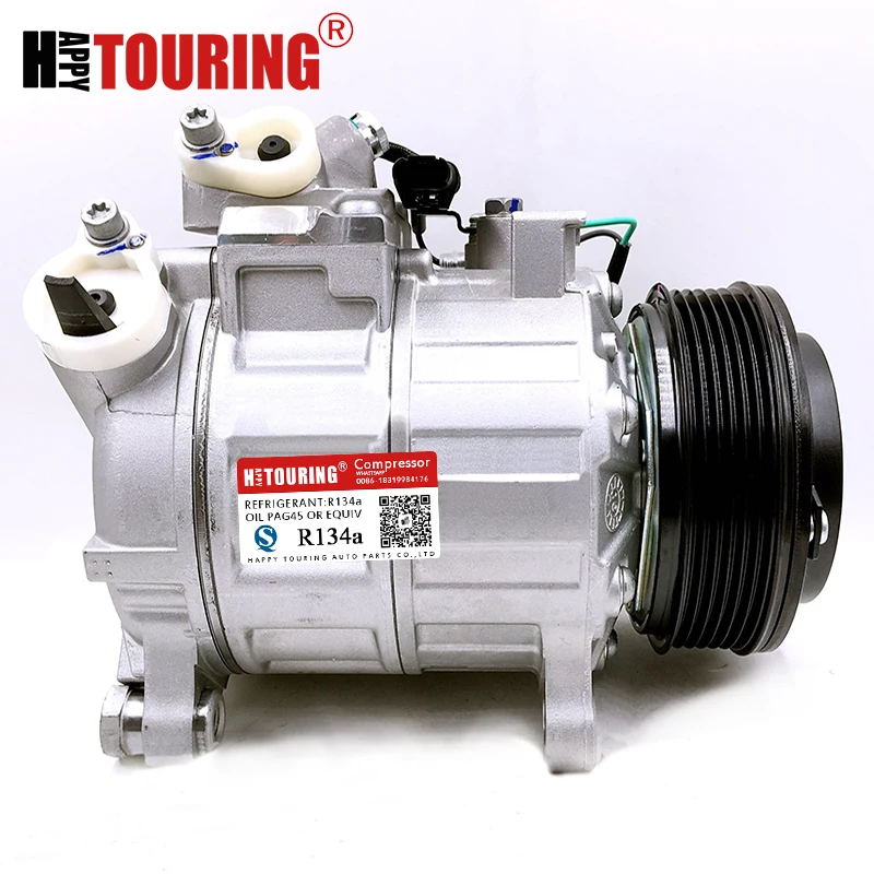 

7SBU17A A/C AC Compressor For BMW SERIES 7 F01 F02 F03 F04 740 d xDrive 230 64529216466 4471604102 4471604101 4471604100