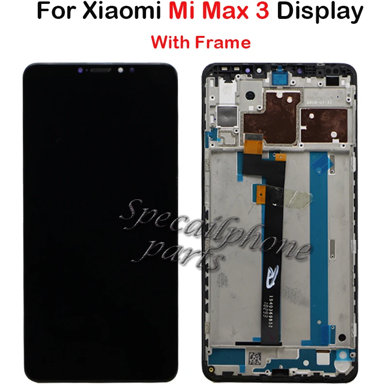 ЖК-дисплей для Xiaomi Mi Max 3 Max3 сенсорный экран дигитайзер в сборе запасные части 6 9