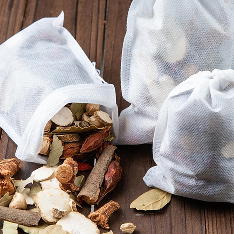 Disposable Multi-size For Loose Leaf Tea Empty Large Scented Drawstring Pouch Bag Iced Coffee Filter Bags_voghion.com