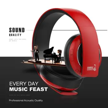 

Holy Serpent F5 wireless headphones Bluetooth 5.0 portable 2 in 1 wired headset + wireless stereo foldable wireless headset