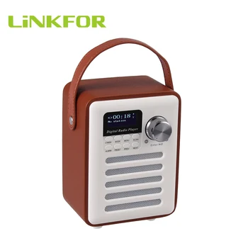 

LiNKFOR Digital FM Portable Radio Alarm Clock Rechargable battery Subwoofer Speaker